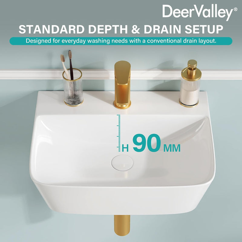 Oval Ceramic Countertop Basin 55.5x34.5x14CM