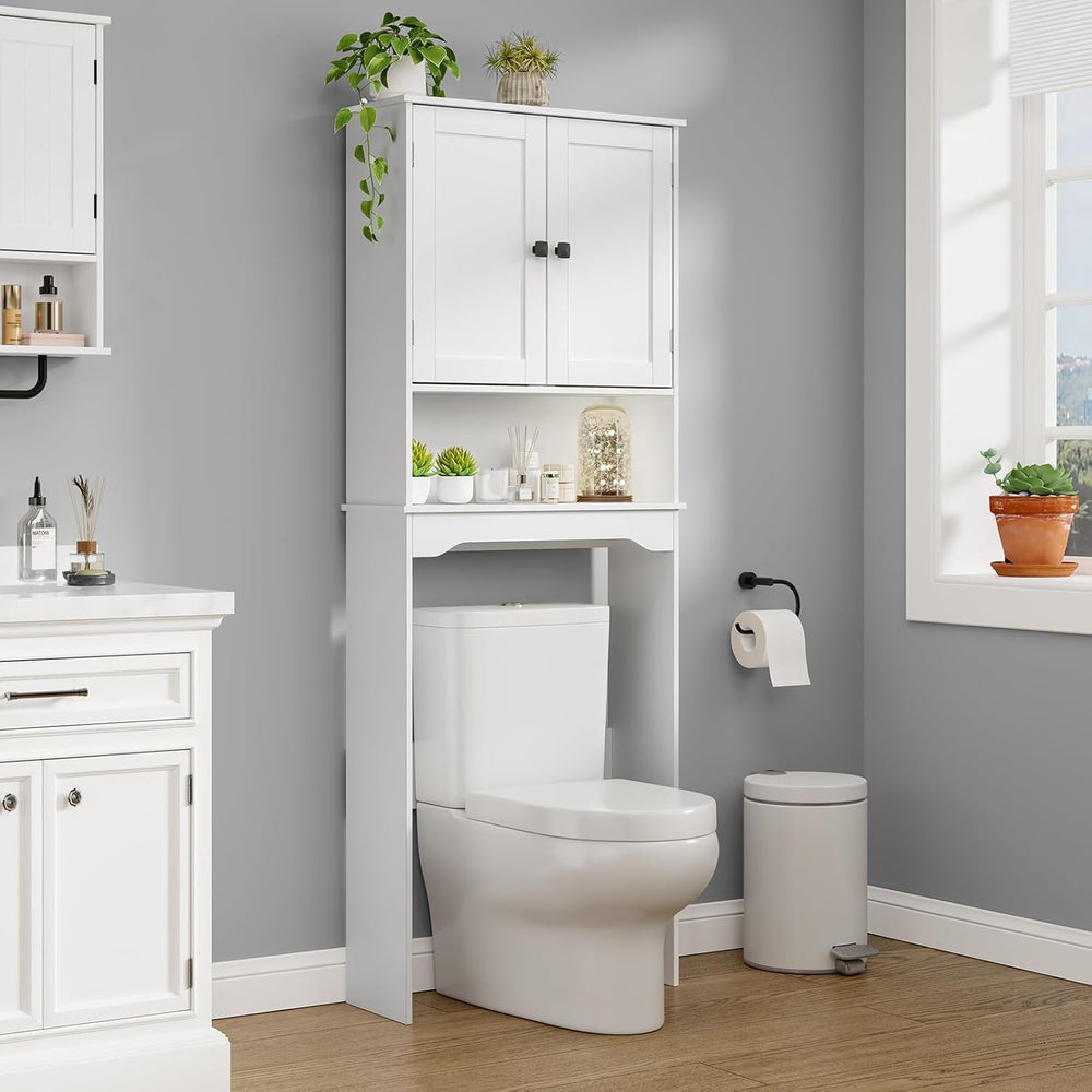 Over the Toilet Storage Cabinet Bathroom Above Organiser