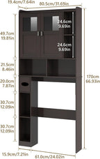 Over the Toilet Storage Cabinet Bathroom Shelf