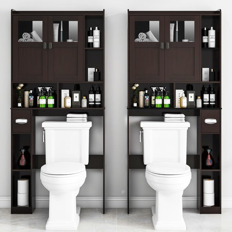 Over the Toilet Storage Cabinet Bathroom Shelf
