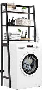Over Toilet Storage Unit Wooden 3-Tier Over-The-Toilet Rack
