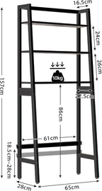 Over Toilet Storage Unit Wooden 3-Tier Over-The-Toilet Rack