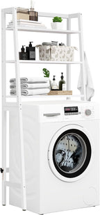 Over Toilet Storage Unit Wooden 3-Tier Over-The-Toilet Rack