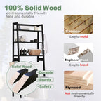 Over Toilet Storage Unit Wooden 3-Tier Over-The-Toilet Rack