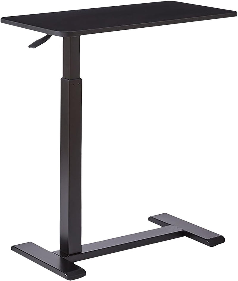Overbed Table with Wheels Hospital Bed Pneumatic Height