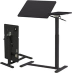 Overbed Table with Wheels Hospital Bed Pneumatic Height