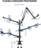 Overhead Camera Stand Desk Mount Rig