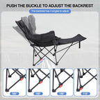 Oversized Folding Camping Chair (2 Pack)