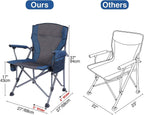 Oversized Folding Camping Chair (2 Pack)
