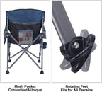 Oversized Folding Camping Chair (2 Pack)