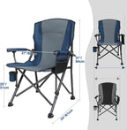 Oversized Folding Camping Chair (2 Pack)