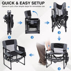 Oversized Folding Camping Chair (2 Pack)