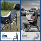 Oversized Folding Camping Chair (2 Pack)
