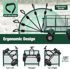 Oversized Garden Carts Wagon 800 Lbs Capacity