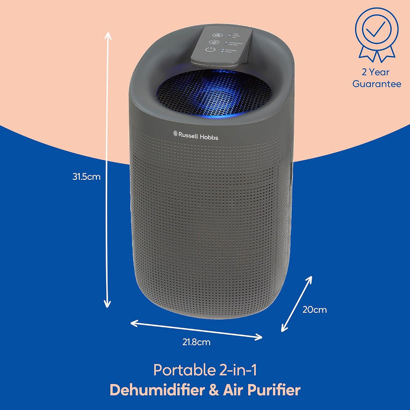 Ozone Free 750ML Day 2 in 1 Dehumidifier