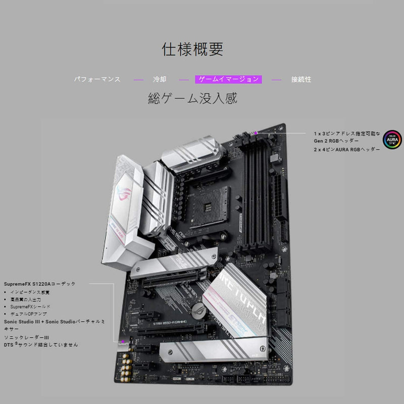 På'yta Gå'ówna Rog Strix B550-A Gaming