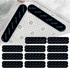 Pack of 24 Rug Gripper Reusable Anti-Slip Grippers