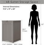 Package Delivery Box for Porch 48 Gallon Storage