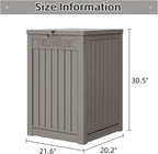 Package Delivery Box for Porch 48 Gallon Storage