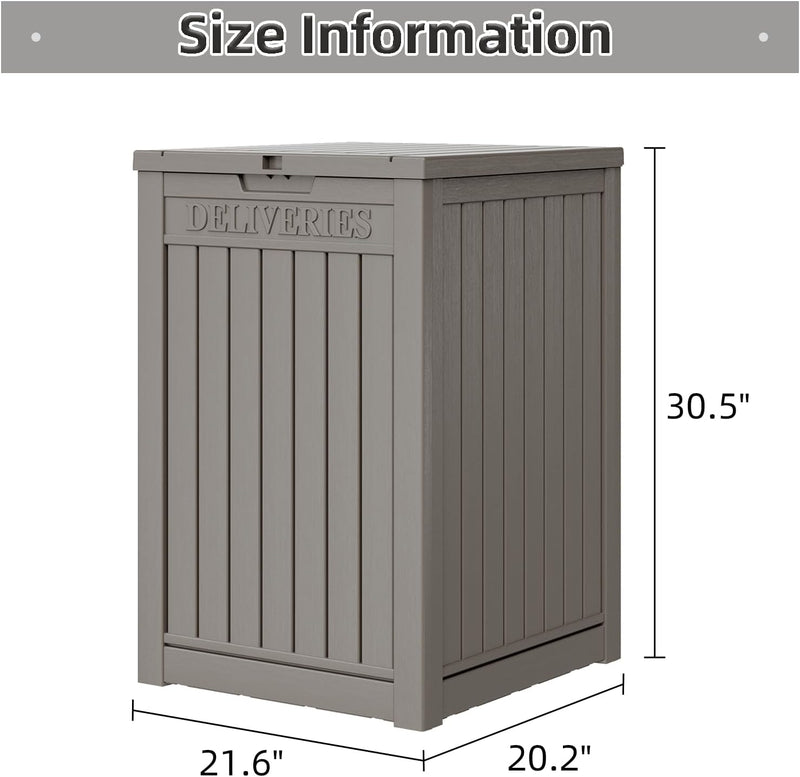 Package Delivery Box for Porch 48 Gallon Storage