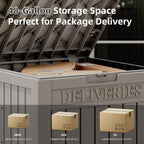 Package Delivery Box for Porch 48 Gallon Storage