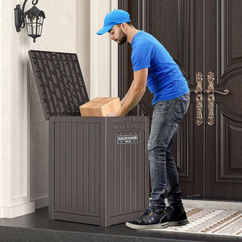 Package Delivery Box for Porch 48 Gallon Storage
