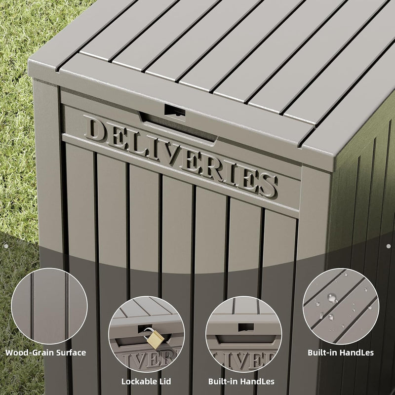 Package Delivery Box for Porch 48 Gallon Storage