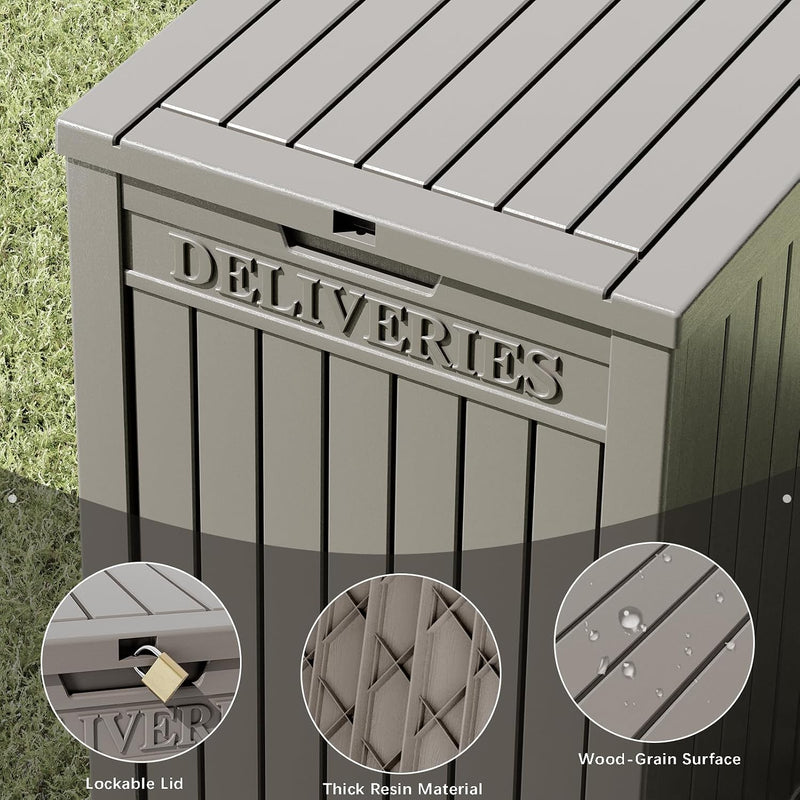 Package Delivery Box for Porch 48 Gallon Storage