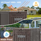 Package Delivery Box for Porch 48 Gallon Storage