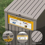 Package Delivery Box for Porch 48 Gallon Storage