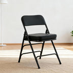 Padded Folding Chair with Thick Cushion (1 Pack)