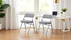 Padded Folding Chair with Thick Cushion (1 Pack)