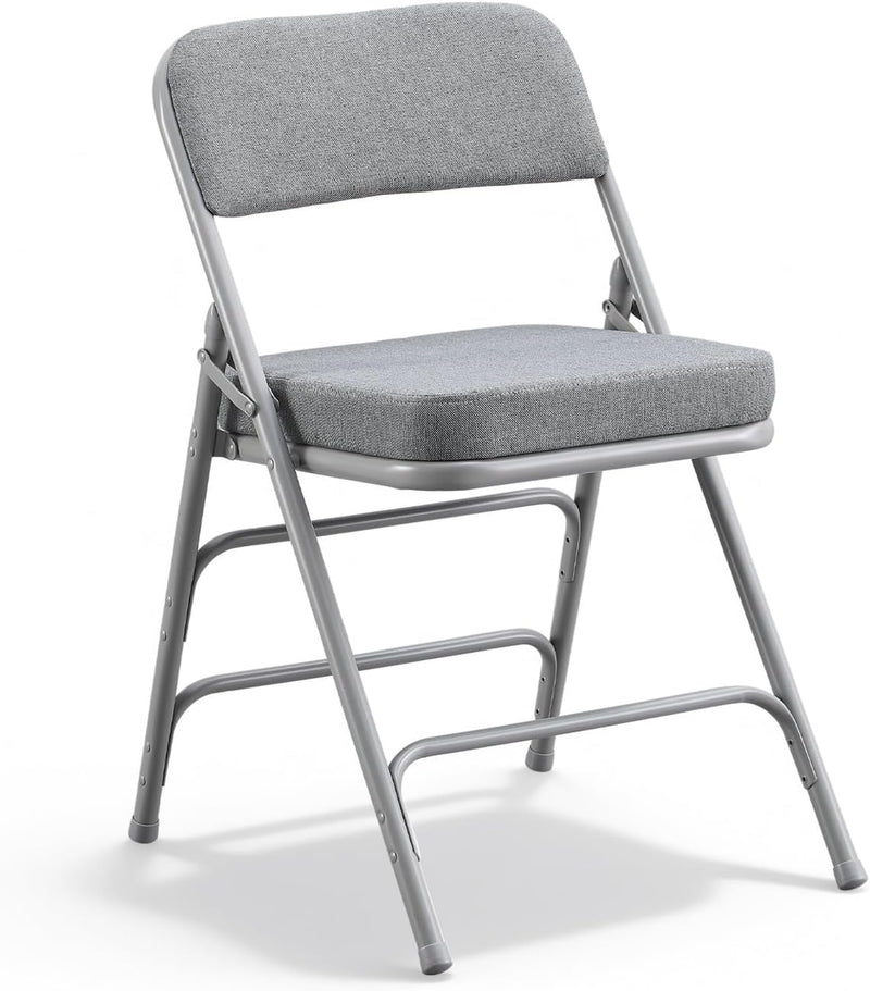Padded Folding Chair with Thick Cushion (1 Pack)