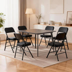 Padded Folding Chair with Thick Cushion (1 Pack)