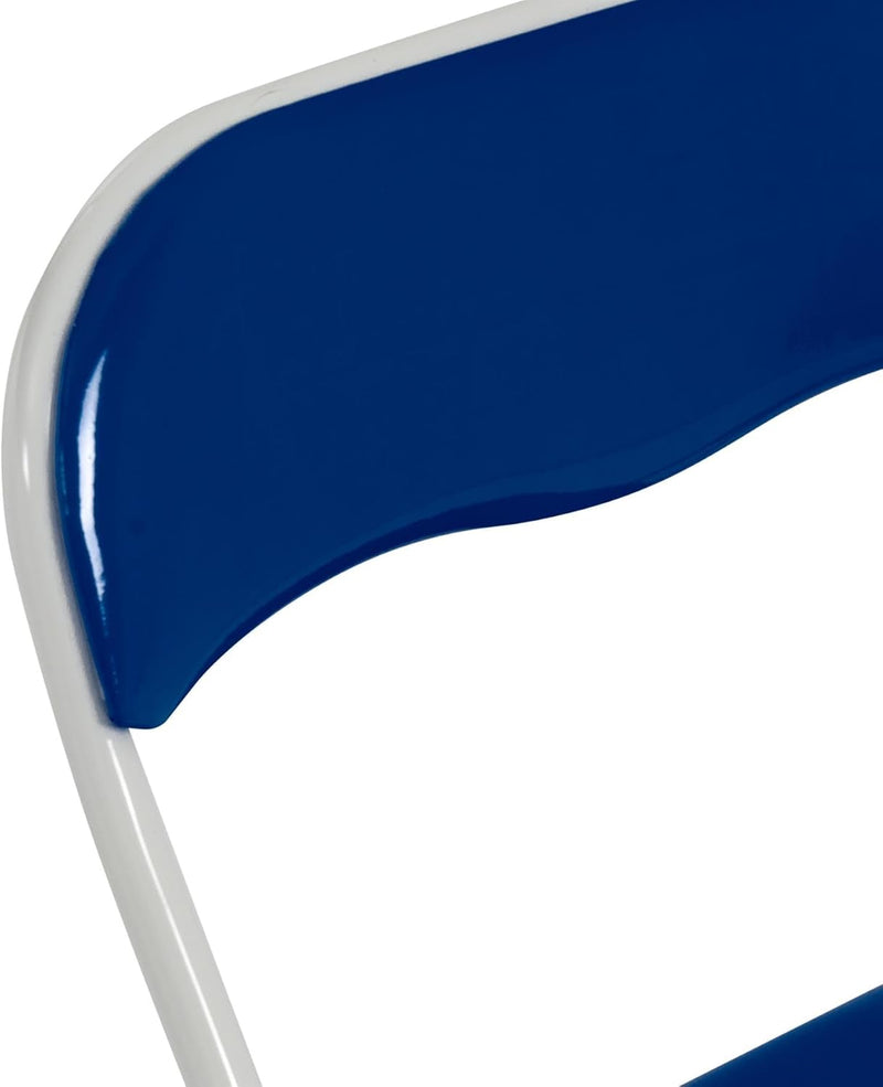 Padded Folding Chairs Solid Pack of 6