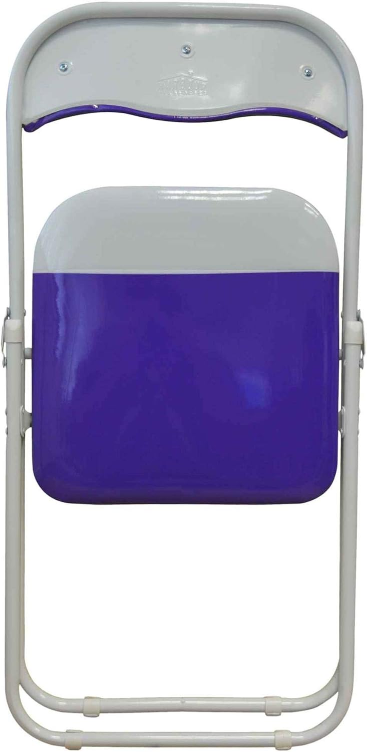 Padded Folding Chairs Solid Pack of 6