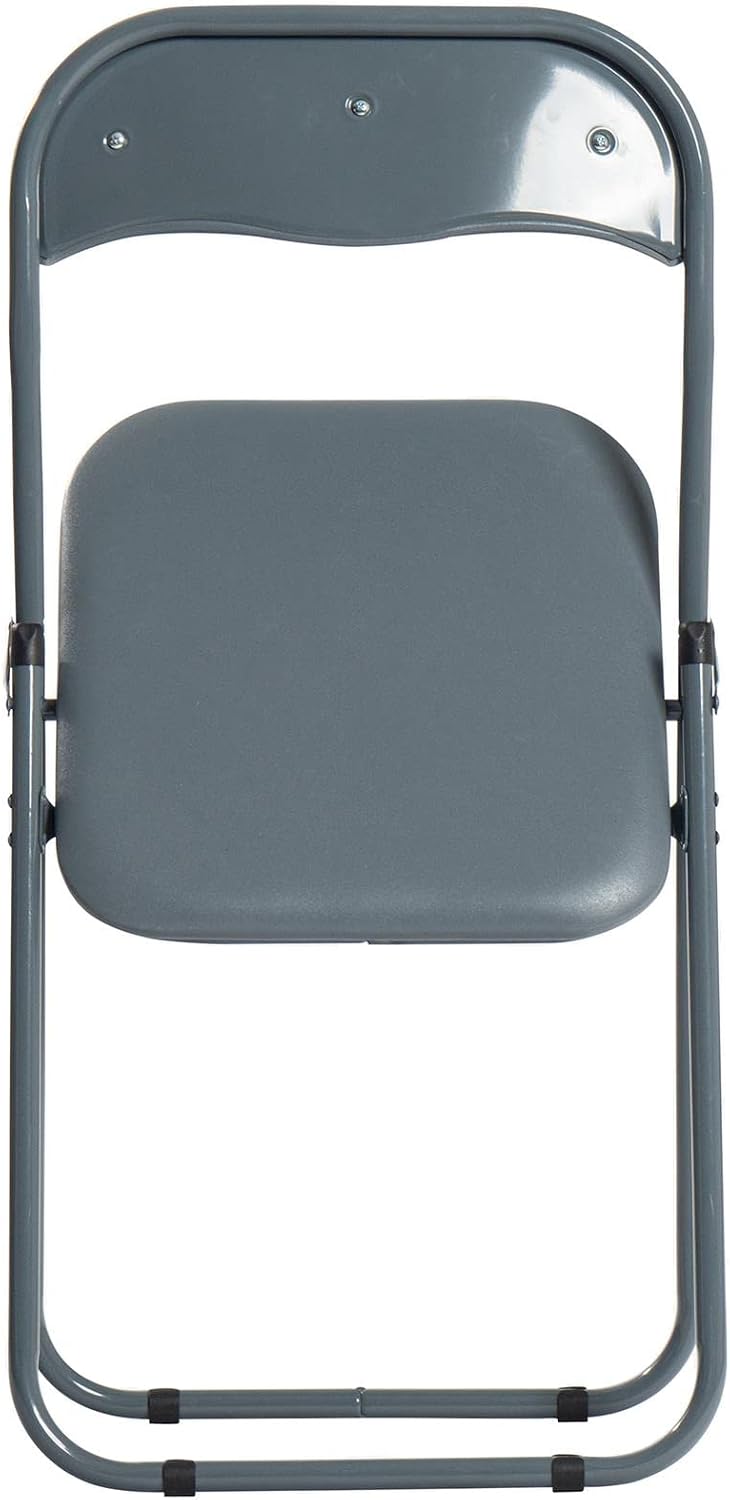 Padded Folding Chairs Solid Pack of 6