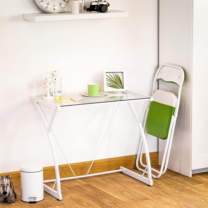 Padded Folding Chairs Solid Pack of 6