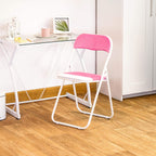 Padded Folding Chairs Solid Pack of 6