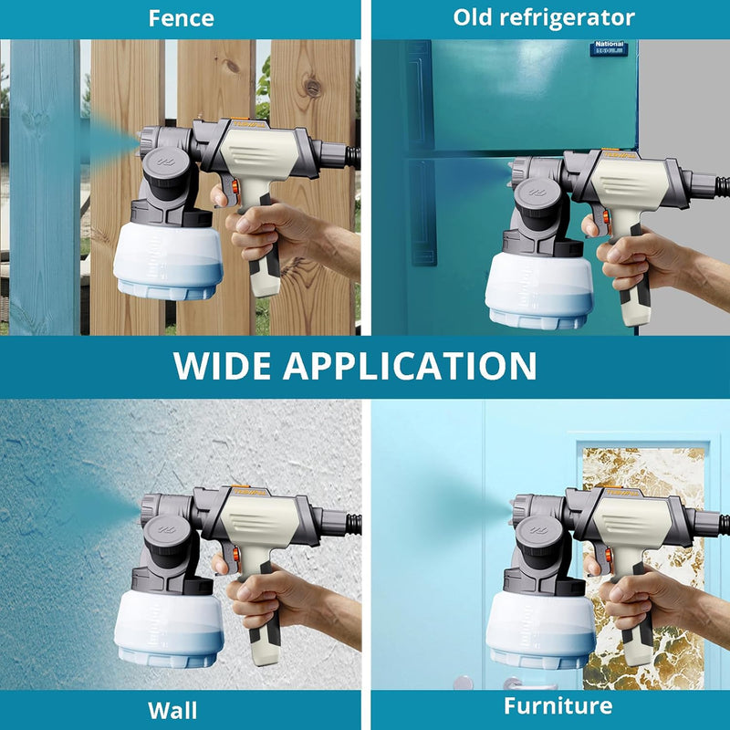 Paint Sprayer Shark800 Electric Fence with 1300ML Container