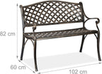 Patio Bench 2-Seater