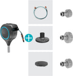 Patio Hose Box Rollup S: Weatherproof with Roll-Up