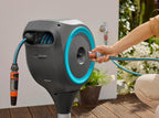 Patio Hose Box Rollup S: Weatherproof with Roll-Up