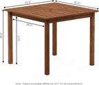 Patio Table Bermuda Square