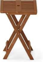 Patio Table Folding Outdoor Side Coffee in Teak