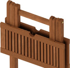 Patio Table Folding Outdoor Side Coffee in Teak