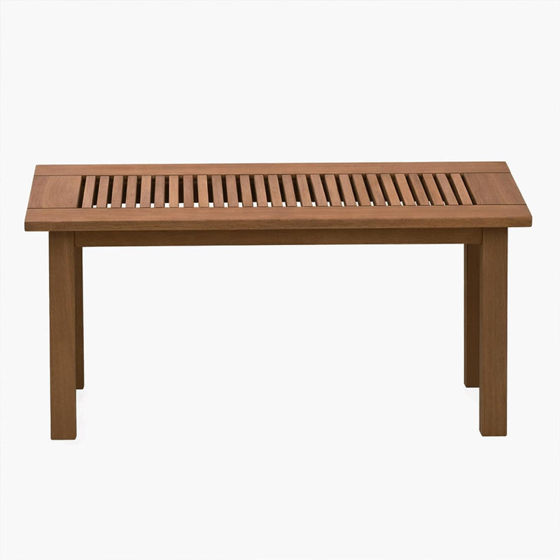 Patio Table Outdoor Side Coffee in Teak Oil