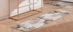 Rug Modern Abstract Textured Ombre Transitional Mixed Colour