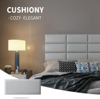 Peel and Stick Headboard for Full in Pack