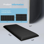Peel and Stick Headboard for Full in Pack